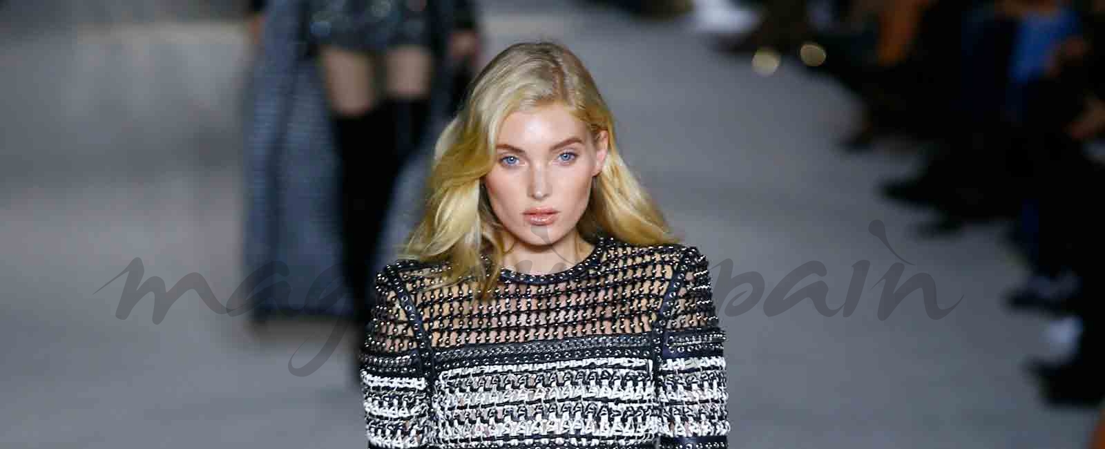 balmain paris fashion week elsa hosk