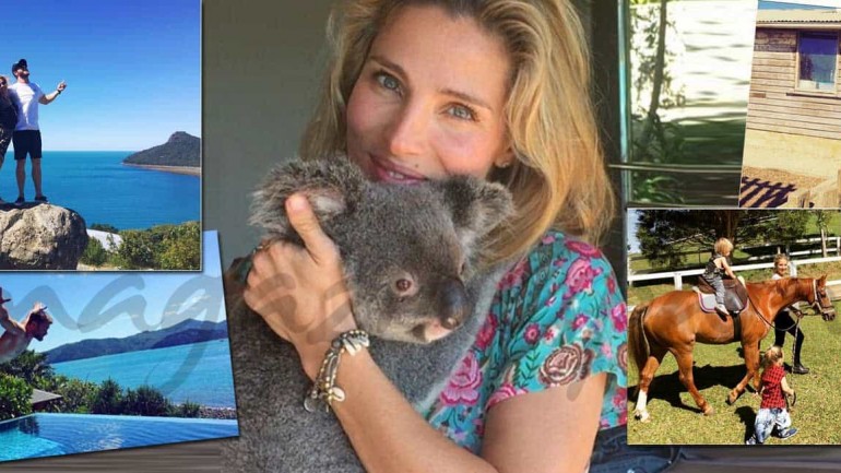 La «dolce vita» de Elsa Pataky en Australia