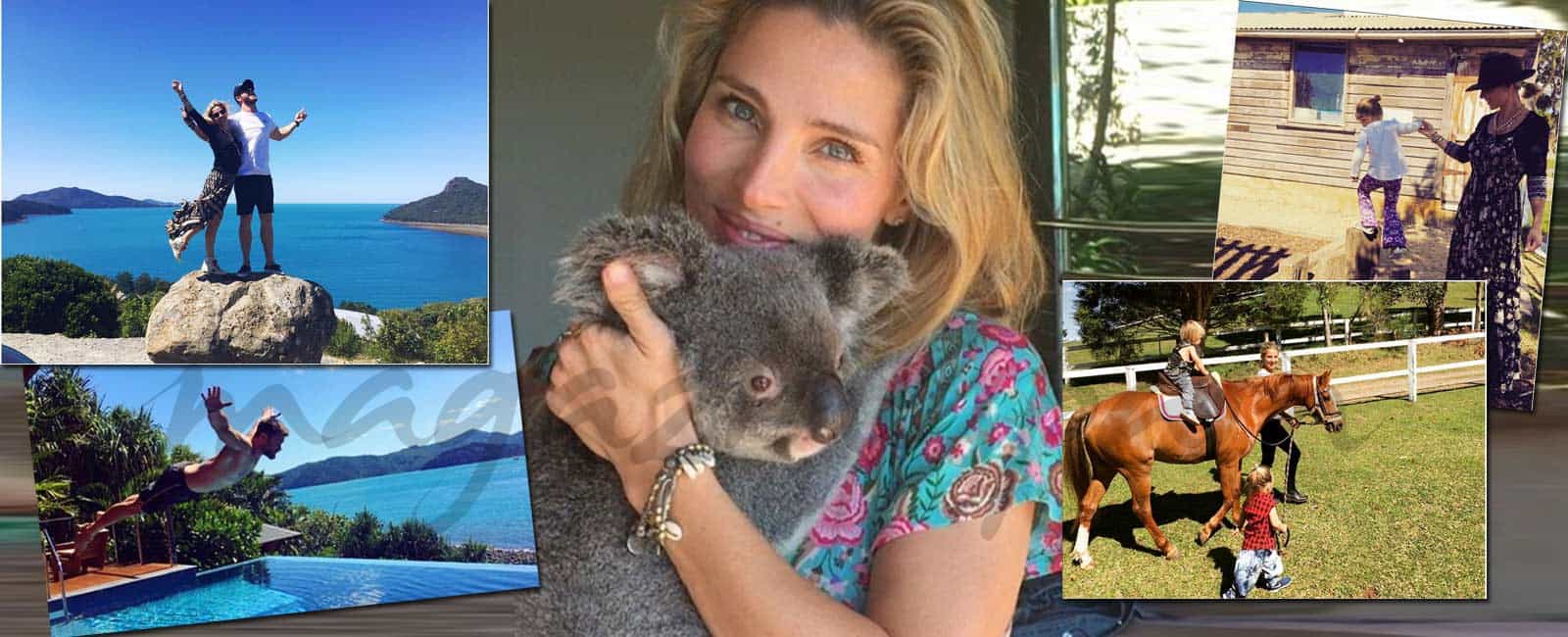 La “dolce vita” de Elsa Pataky en Australia