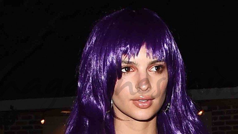 Emily Ratajkowski, el disfraz más sexy de la Noche de las Brujas