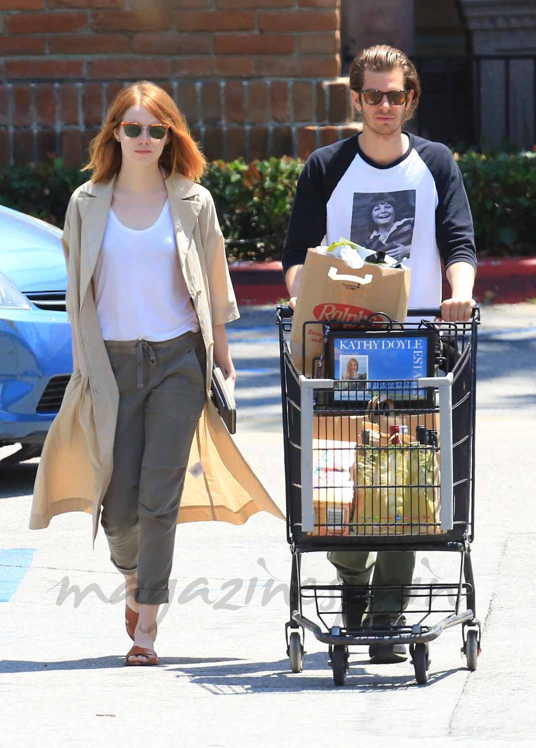 Emma Stone y Andrew Garfield