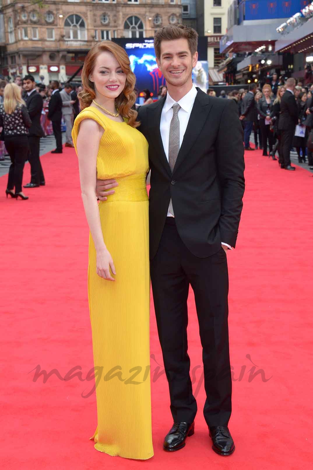 Emma Stone y Andrew Garfield