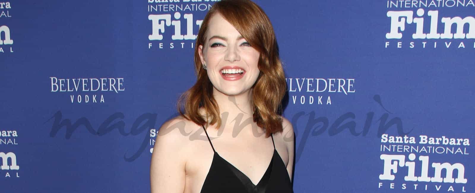 Emma Stone se apunta a la moda lencera