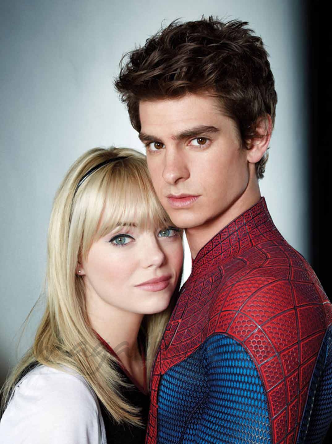 Emma Stone y Andrew Garfield en "The Amazing Spiderman"