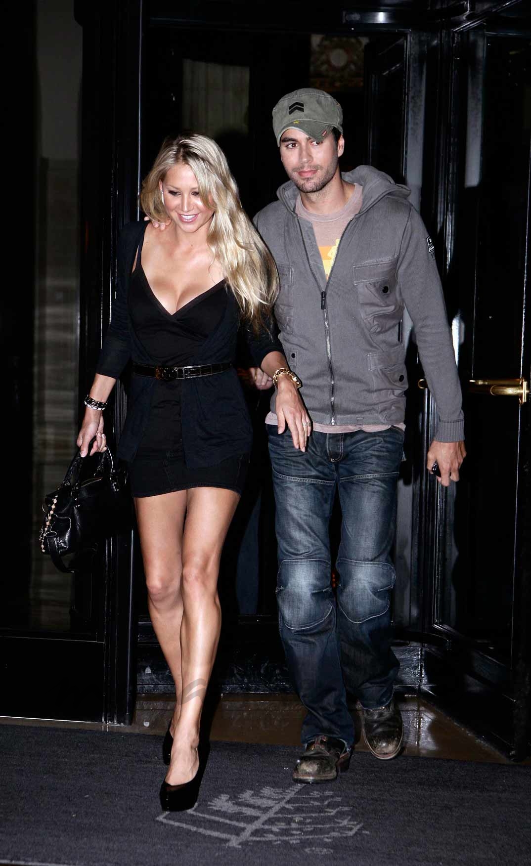 Enrique Iglesias y Anna Kournikova