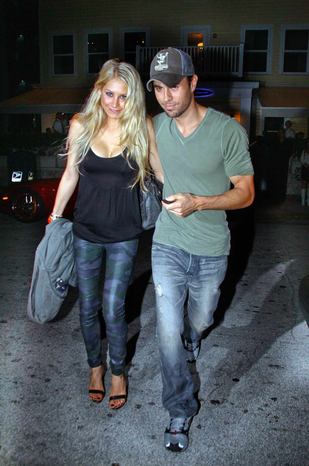 Enrique Iglesias y Anna Kournikova