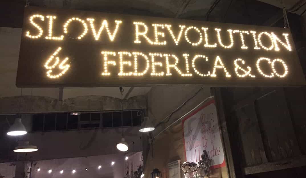 Pop up: Slow Revolution by Federica&co