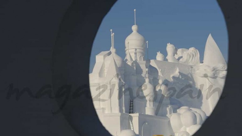 Festival de esculturas de hielo en China