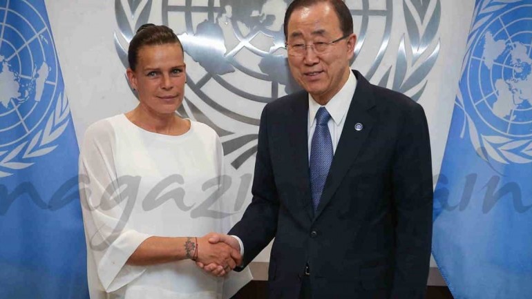 La princesa Estefanía, embajadora de la Buena Voluntad de la ONU