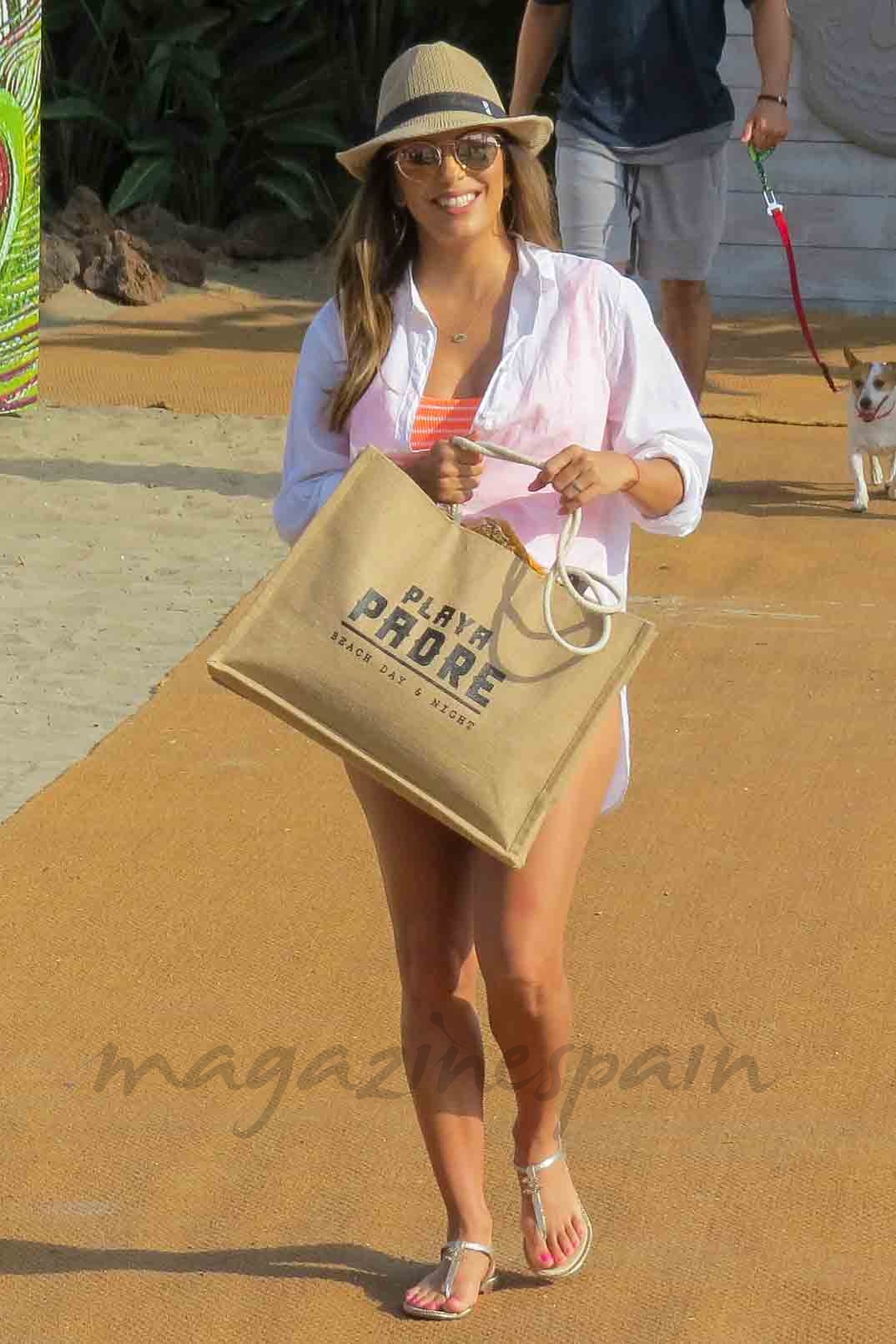 eva longoria llega a marbella