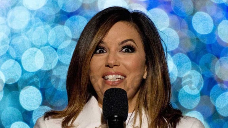 Eva Longoria celebra la Navidad con los Obama