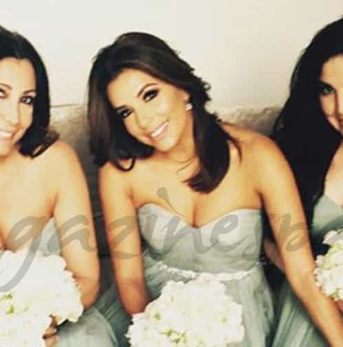 Eva Longoria, bella dama de honor «a la española»