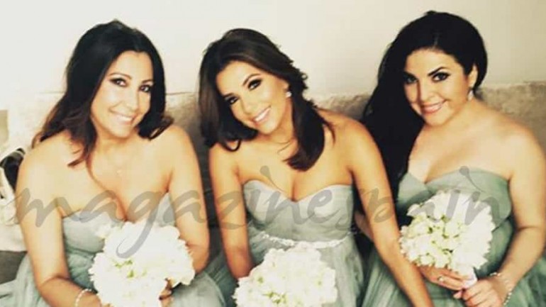 Eva Longoria, bella dama de honor «a la española»