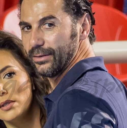 Eva Longoria y Pepe Bastón, enamorados en el tenis