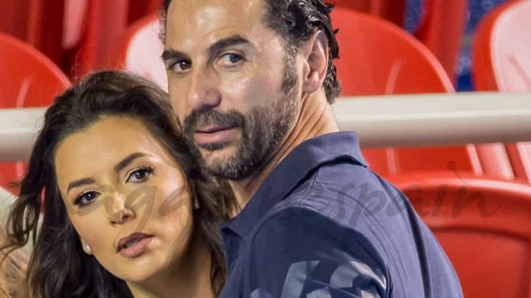 Eva Longoria y Pepe Bastón, enamorados en el tenis