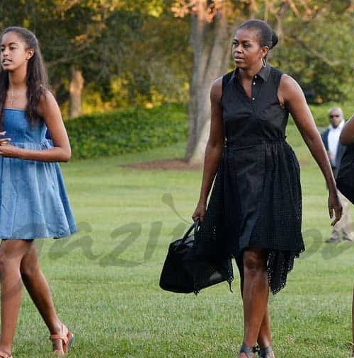 La familia Obama da por finalizadas sus vacaciones