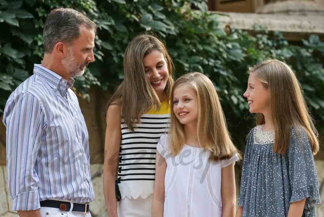 familia real española vacaciones en mallorca