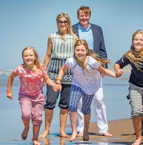 Guillermo y Máxima de Holanda comienzan sus vacaciones