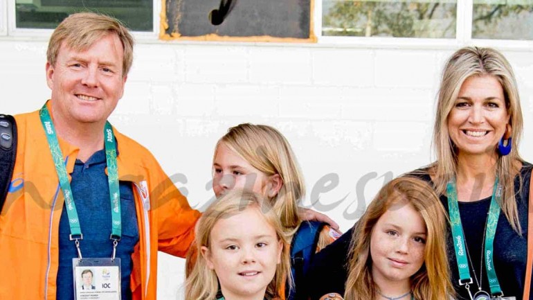 Máxima de Holanda, vacaciones con su familia en los Juegos de Río