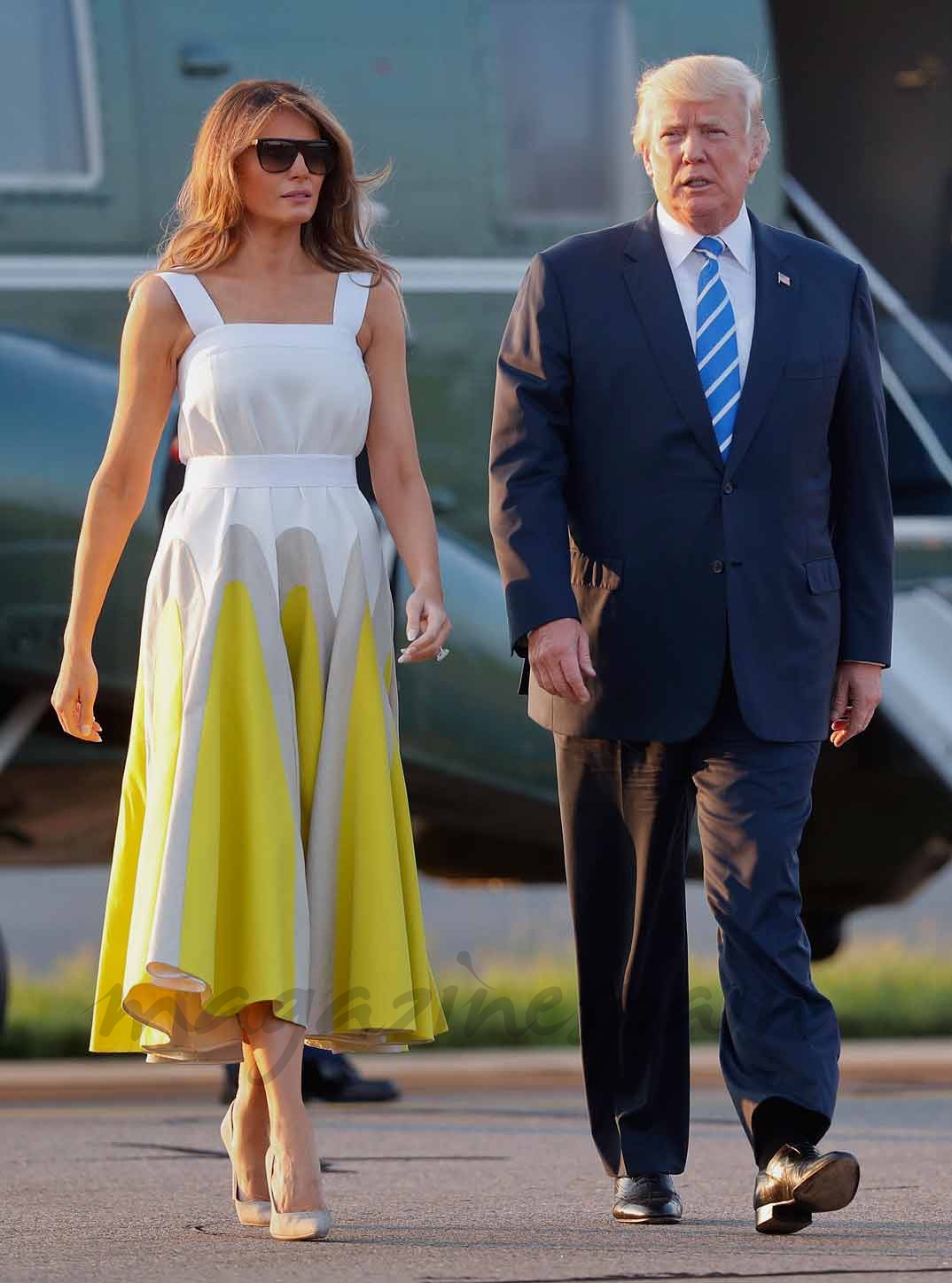 Melania y Donald Trump