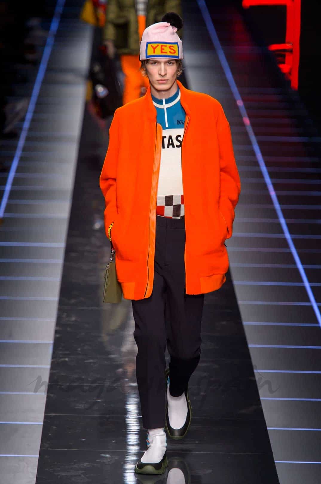 fendi milan fashion men otoño invierno 2017-2018