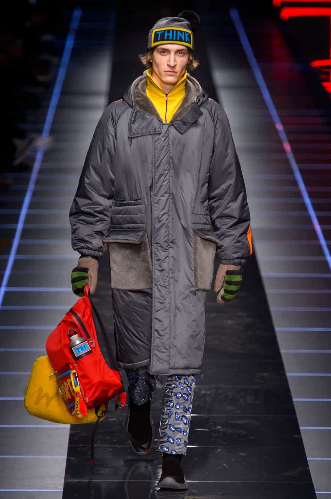 fendi milan fashion men otoño invierno 2017-2018