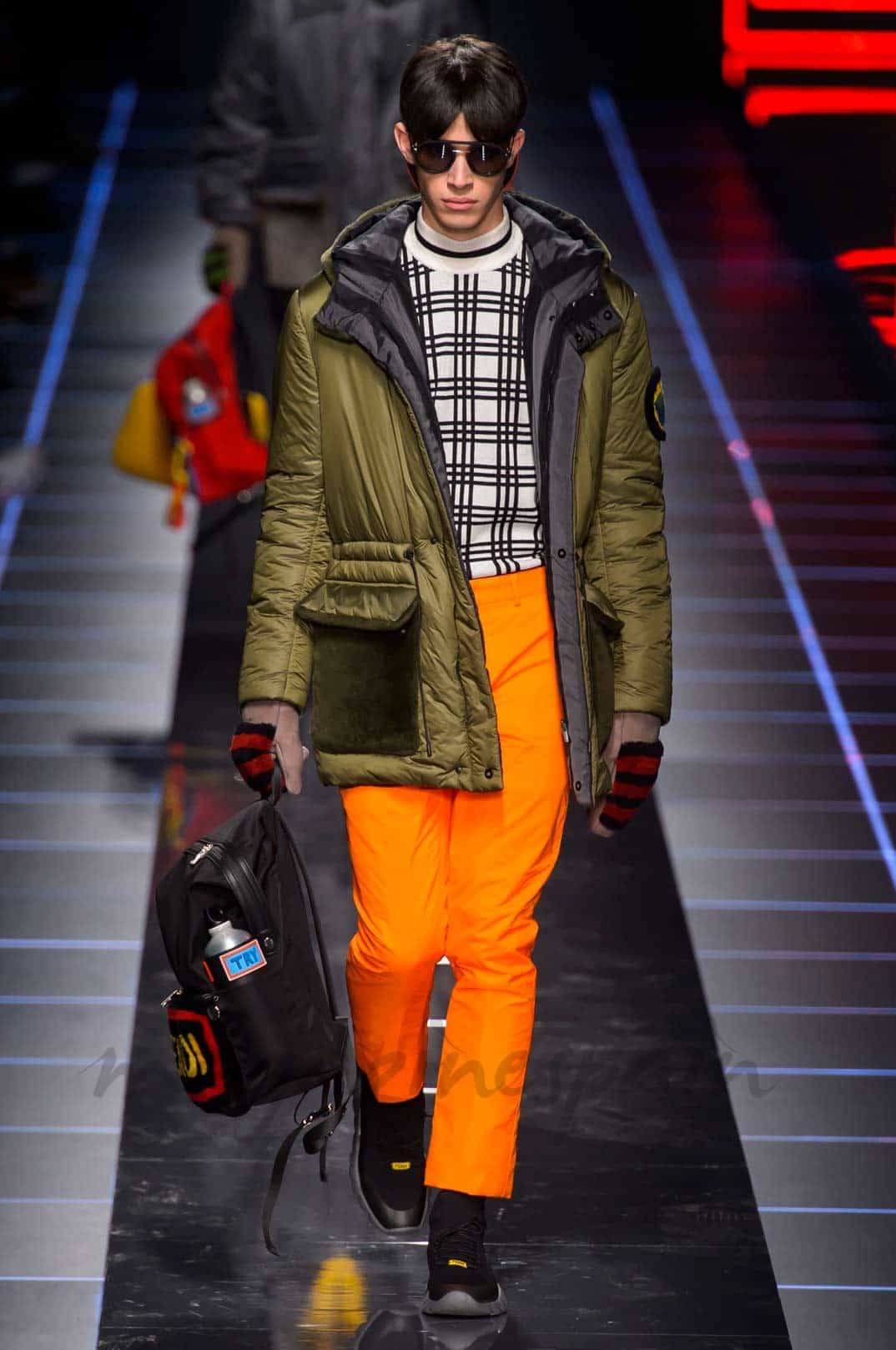 fendi milan fashion men otoño invierno 2017-2018