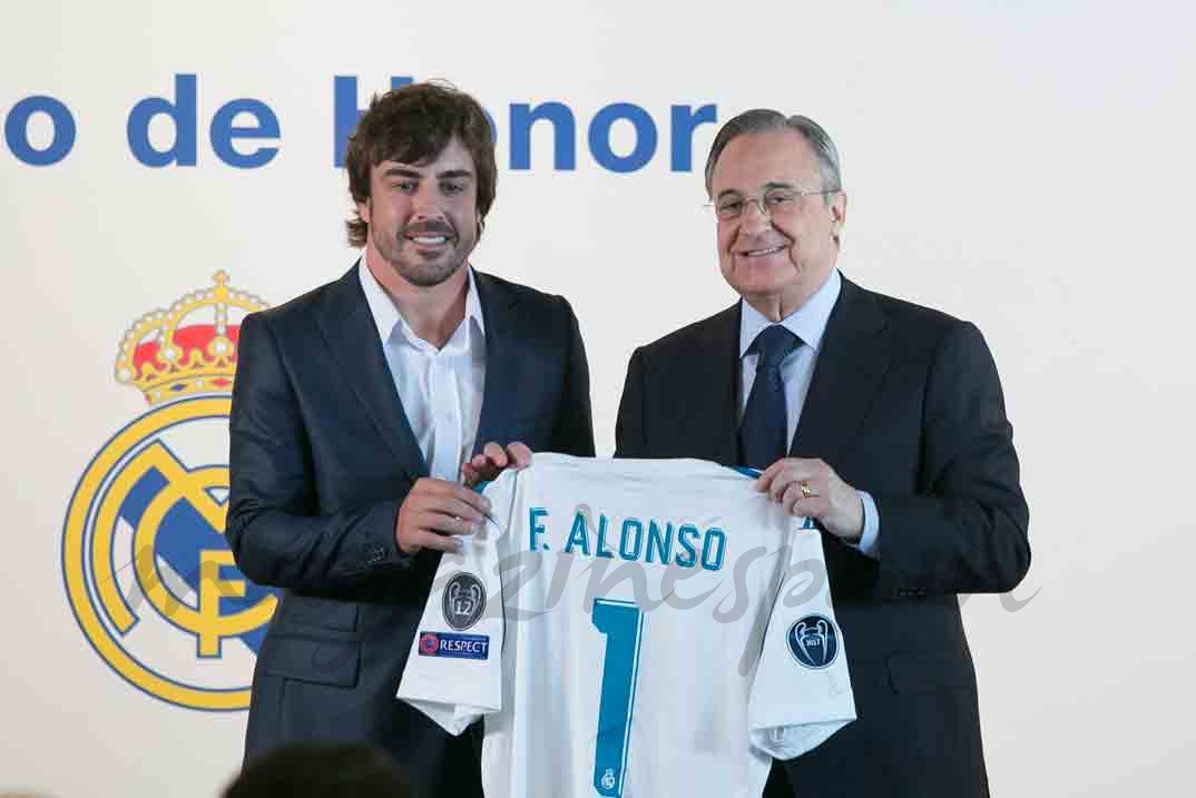 fernando alonso socio de honor del real madrid