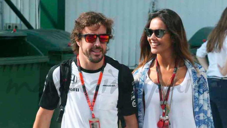 La felicidad del piloto de Formula 1, Fernando Alonso