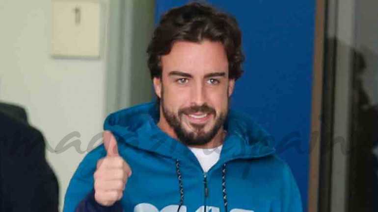 Fernando Alonso deja el hospital