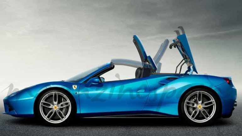 Ferrari 488 Spider Coupé, el V8 más potente fabricado por Marianello