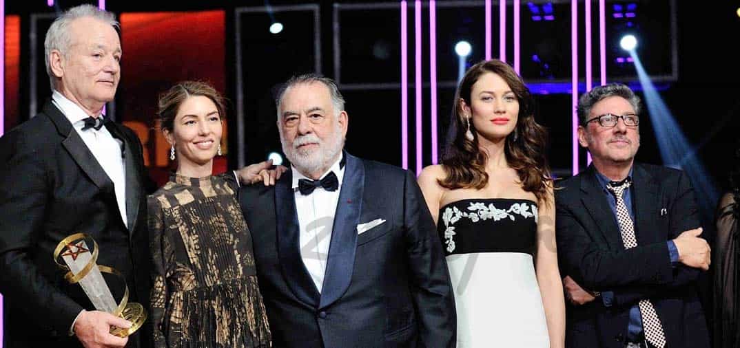 Francis Ford Coppola y Sofía Coppola juntos en Marrakech, en el Festival de Cine