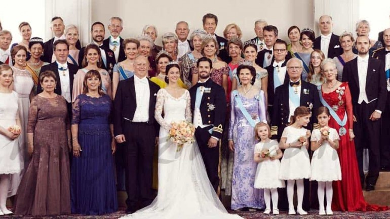 Las fotos oficiales de la boda del príncipe Carlos Felipe y Sofía Hellqvist