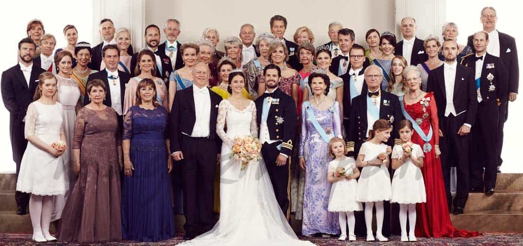 Las fotos oficiales de la boda del príncipe Carlos Felipe y Sofía Hellqvist