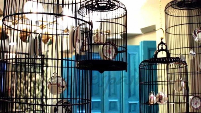 Fran en el restaurante bar de moda «Creme de la Creme»