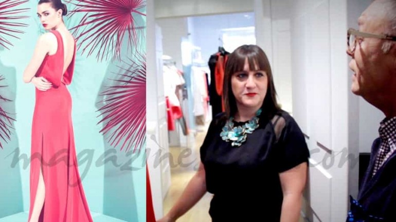 Fran visita Showme, alta costura para estas fiestas