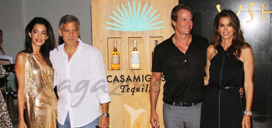 George Clooney y Cindy Crawford juntos en Ibiza