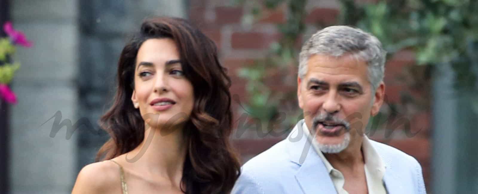 ¿A quién se parecen los mellizos de Amal y George Clooney?