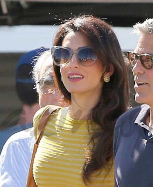 George y Amal Clooney inseparables