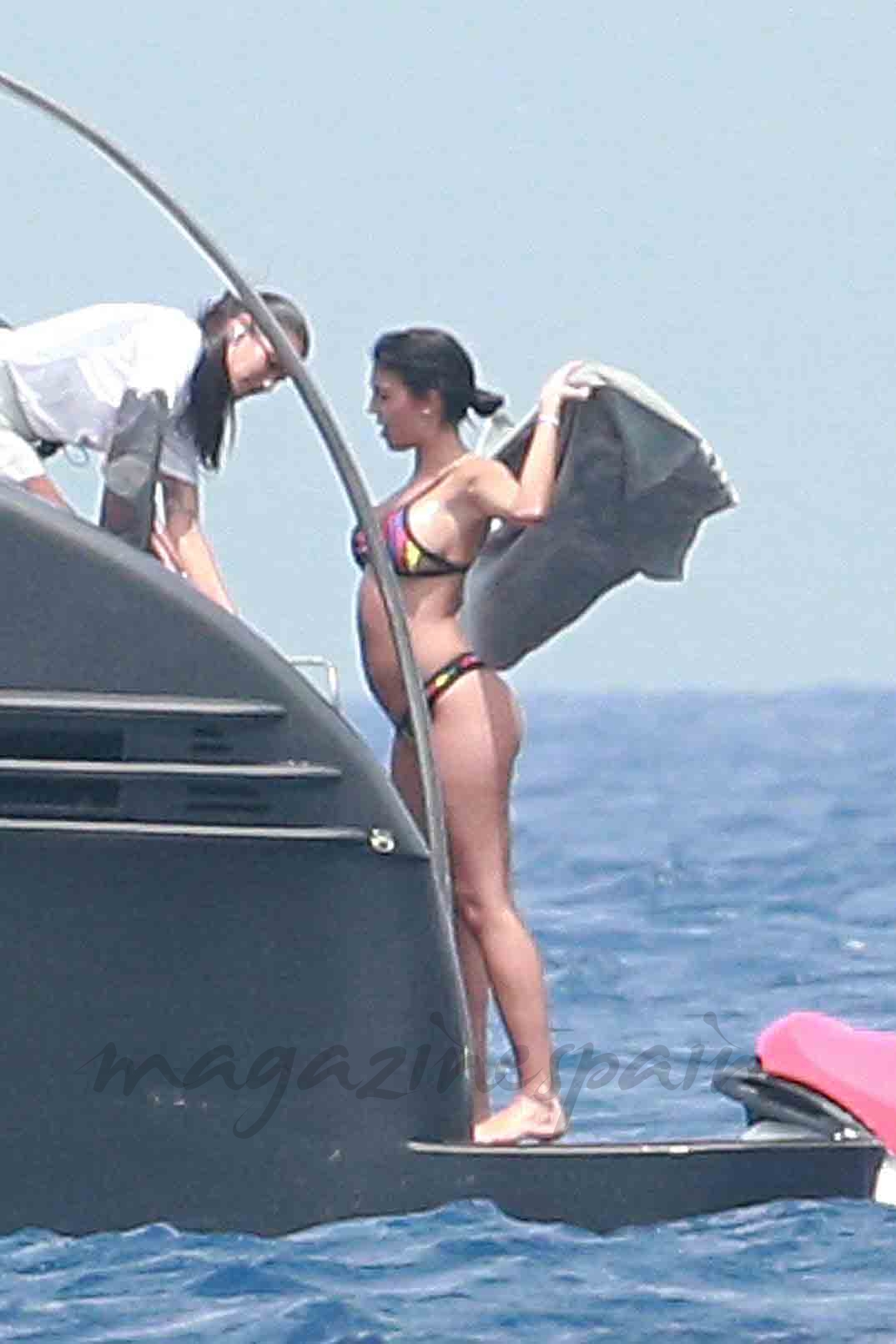 georgina rodriguez vacaciones con cristiano ronaldo en ibiza