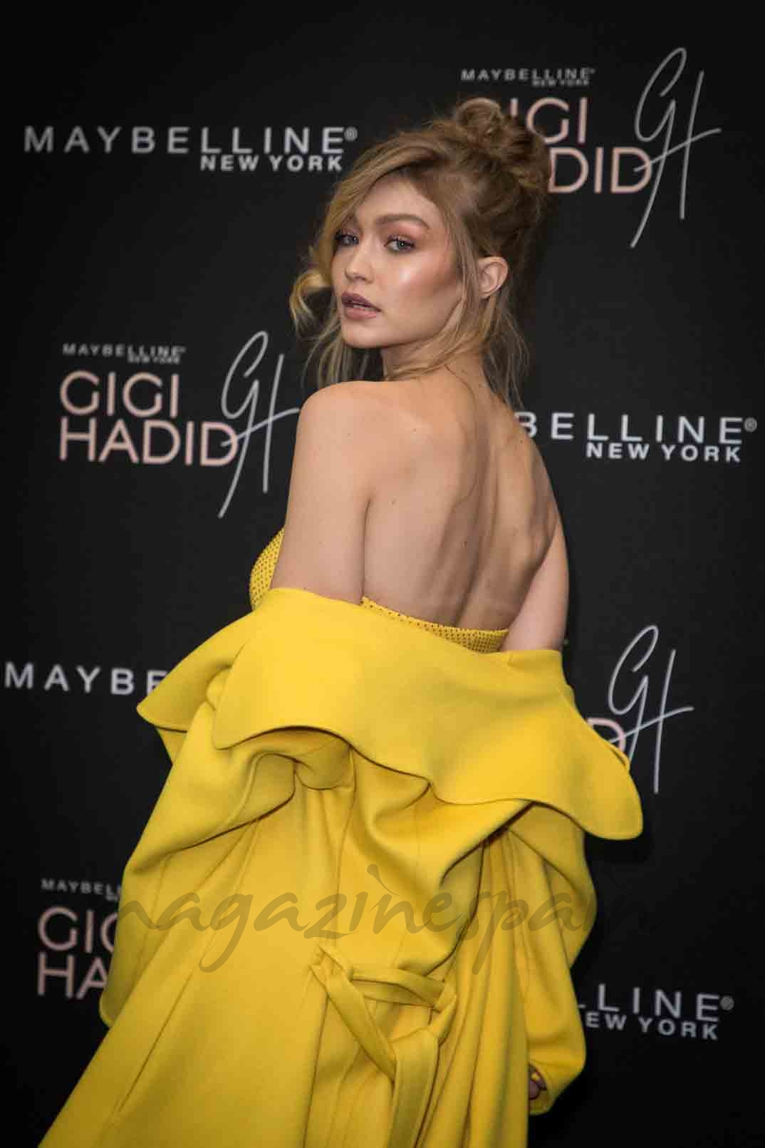 gigi hadid elige el color amarillo