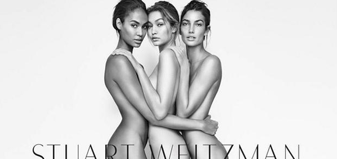 Tres «ángeles» desnudos, Gigi Hadid, Lily Aldridge y Joan Smalls