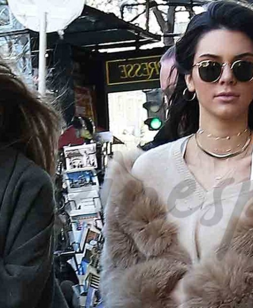 Gigi Hadid y Kendall Jenner “arrasan” en sus compras en París