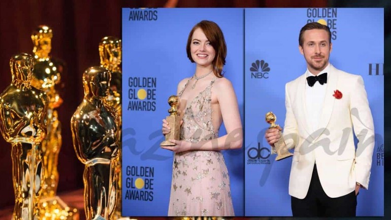 Ryan Gosling y Emma Stone, hacen historia en los Globos de Oro