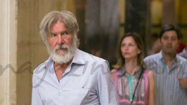 Harrison Ford y Calista Flockhart descubren los encantos de la Mezquita de Córdoba