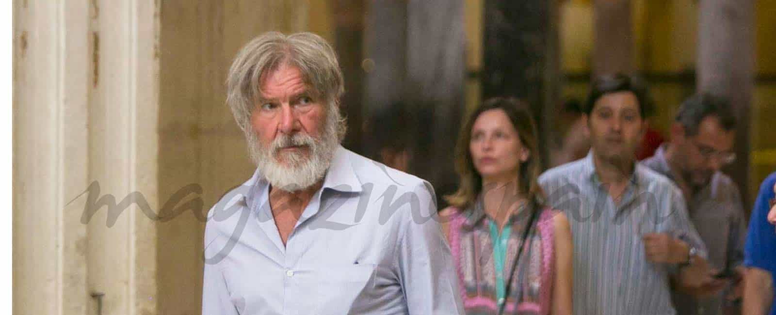 Harrison Ford y Calista Flockhart descubren los encantos de la Mezquita de Córdoba