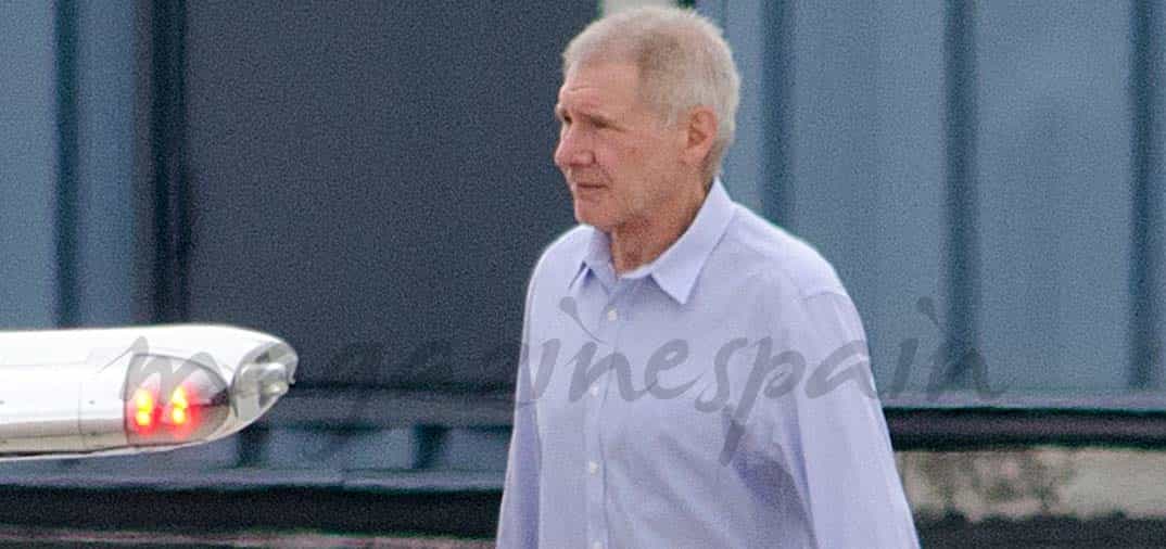 Harrison Ford en su avión