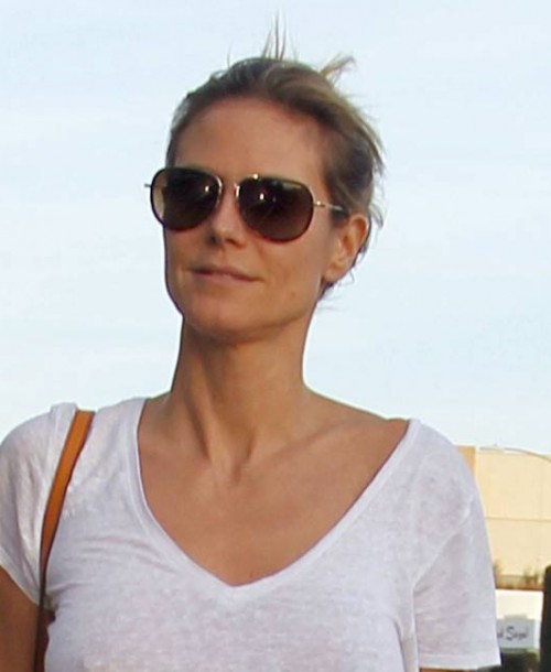 Heidi Klum, la última famosa en apuntarse a la moda «braless»