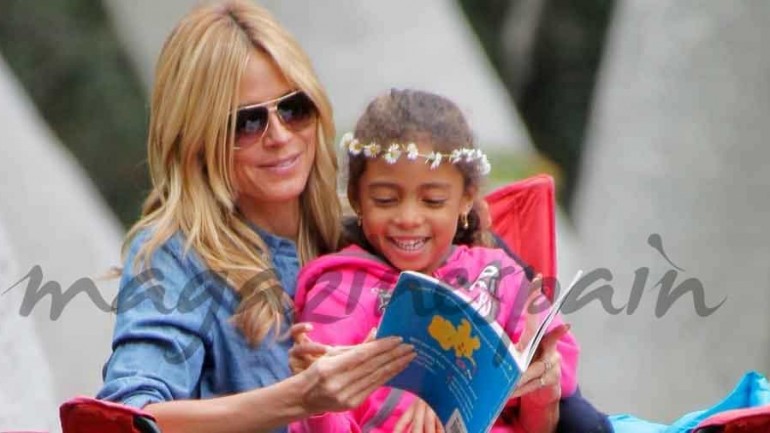 Heidi Klum y Seal juntos