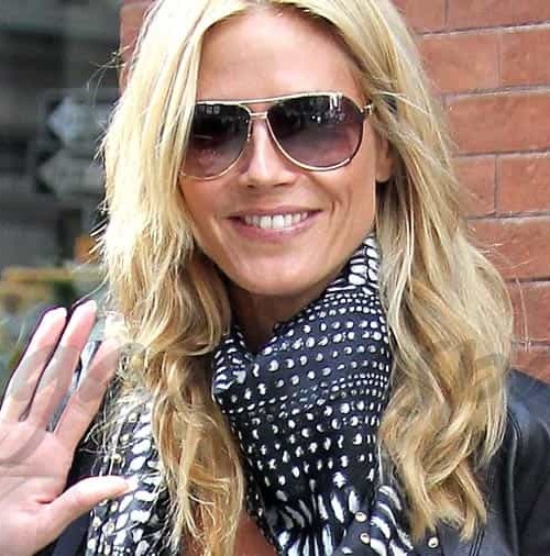 El estilo rockero de Heidi Klum